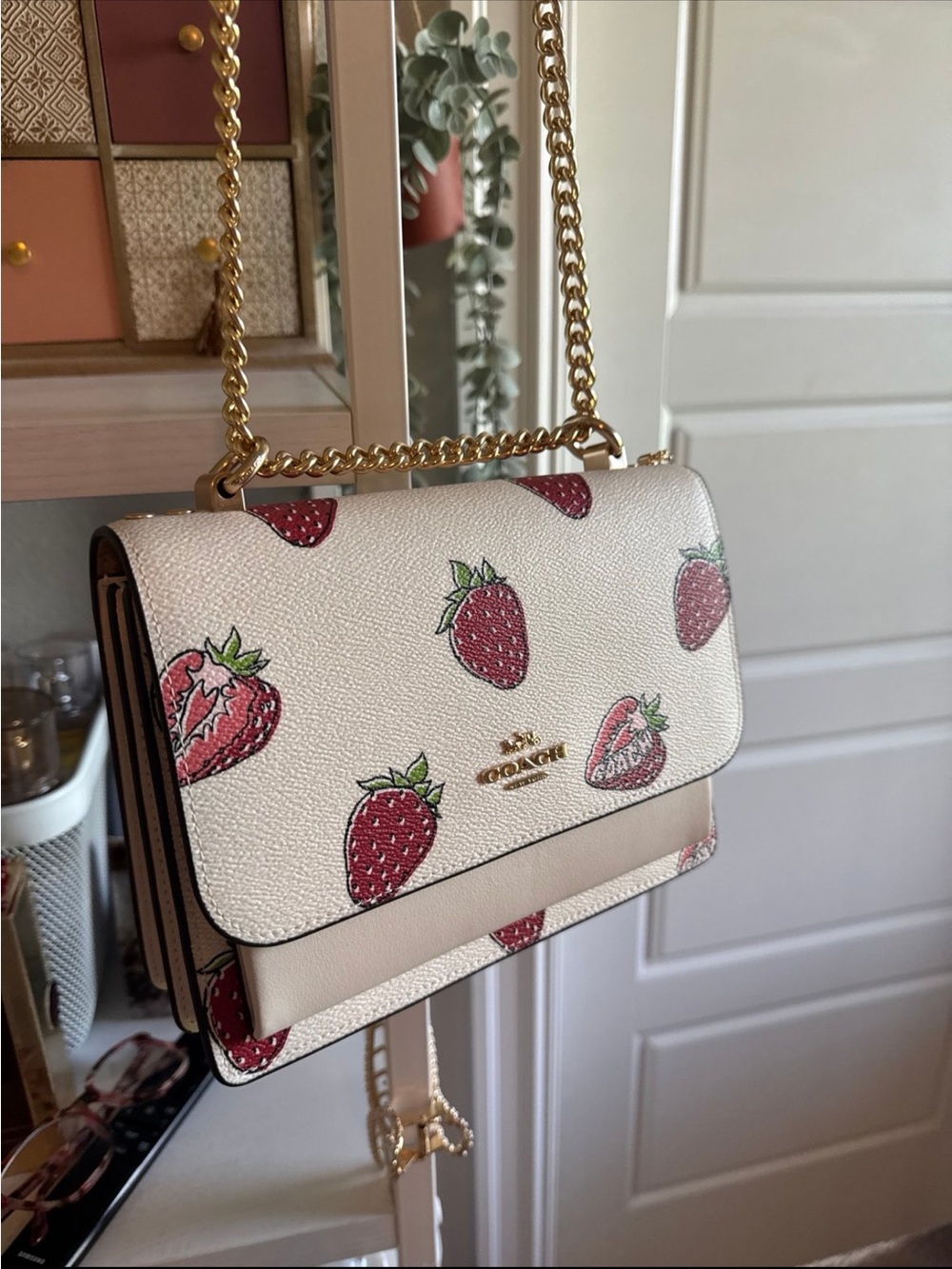 Coach Klare Crossbody Strawberry Bag - Picture 5 of 10